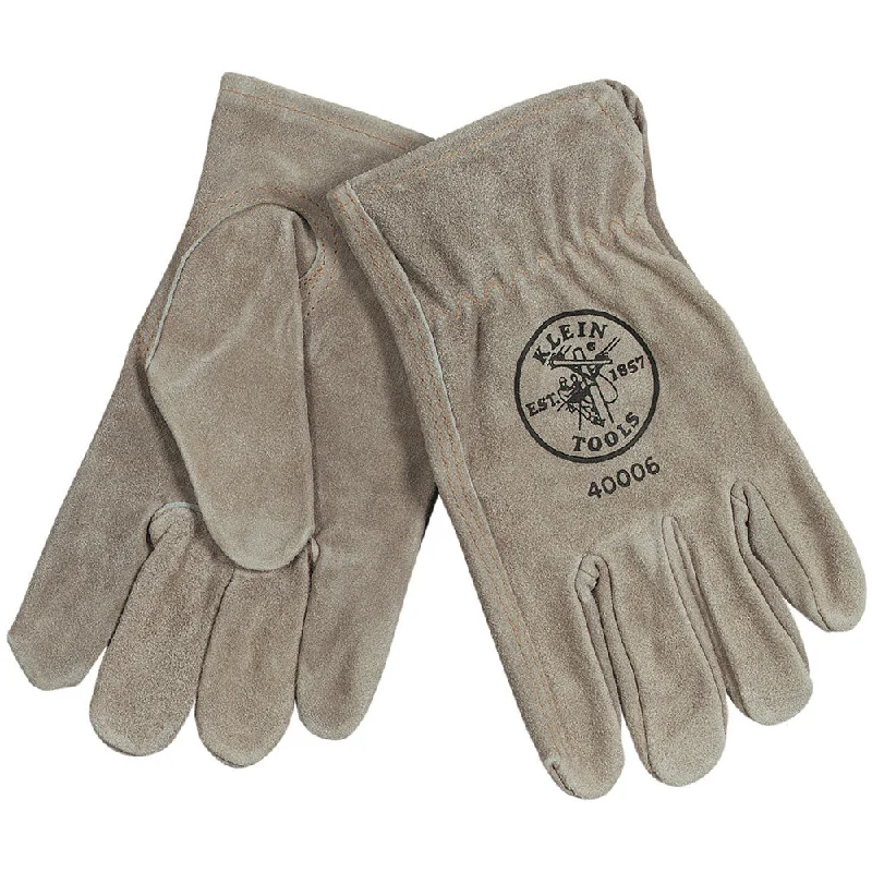 non-slip costume gloves -  Klein Tools 40003 Cowhide Driver's Gloves, Small