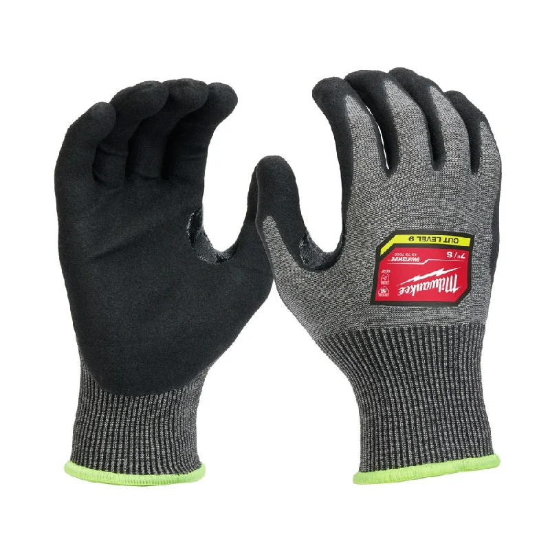 durable stage gloves -  Milwaukee 48-73-7030 Cut Level 9 High-Dexterity Nitrile Dipped Gloves - S