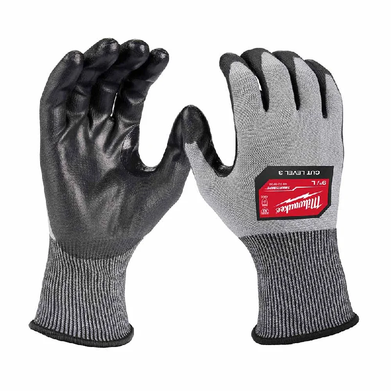 soft wedding gloves -  Milwaukee 48-73-8732 High Dexterity A3 Polyurethane Dipped Gloves - Large