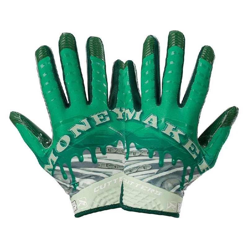 soft embroidery gloves -  Money Maker Rev 5.0 Limited-Edition Youth Receiver Gloves