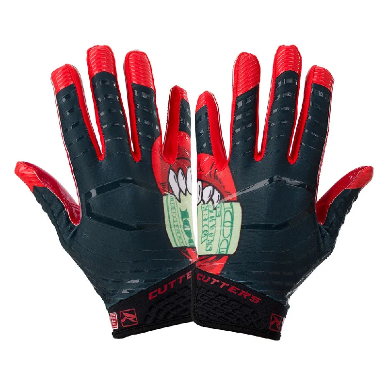 non-slip embroidery gloves -  Money Mouth Rev 5.0 Limited-Edition Youth Receiver Gloves