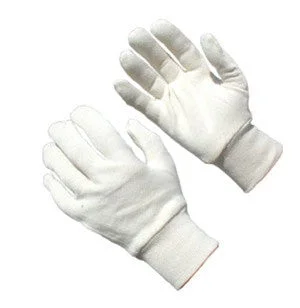 breathable metalworking gloves -  7 oz. Natural Jersey Poly/Cotton Work Gloves