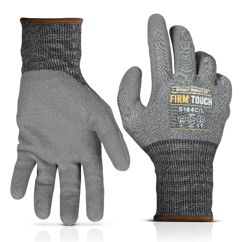 durable metalworking gloves -  Ultra Thin Cut Resistant Work Gloves - Gray - 1 Pair