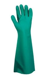 flexible beading gloves -  Premium Green Nitrile, 22 Mil Gloves, 18" Length