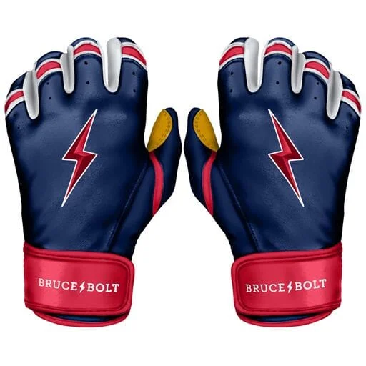 breathable cosplay gloves -  PREMIUM PRO Patriot Series Short Cuff Batting Gloves | FOURTH OF JULY