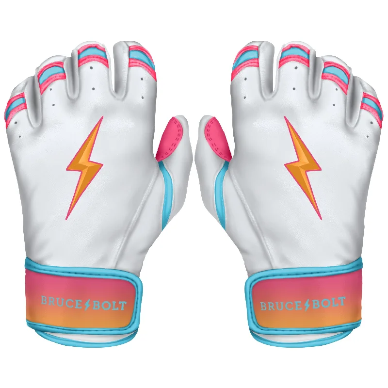 breathable stage gloves -  PREMIUM PRO Creator Series Short Cuff Batting Gloves | SUNRISE