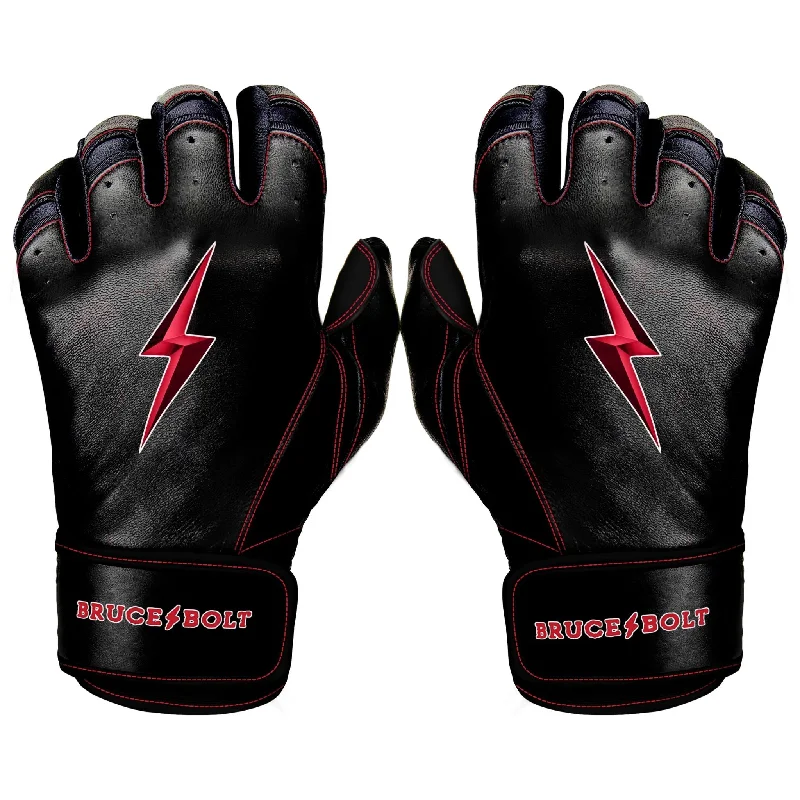 waterproof video gloves -  PREMIUM PRO Creator Series Short Cuff Batting Gloves | TC42 BLACK