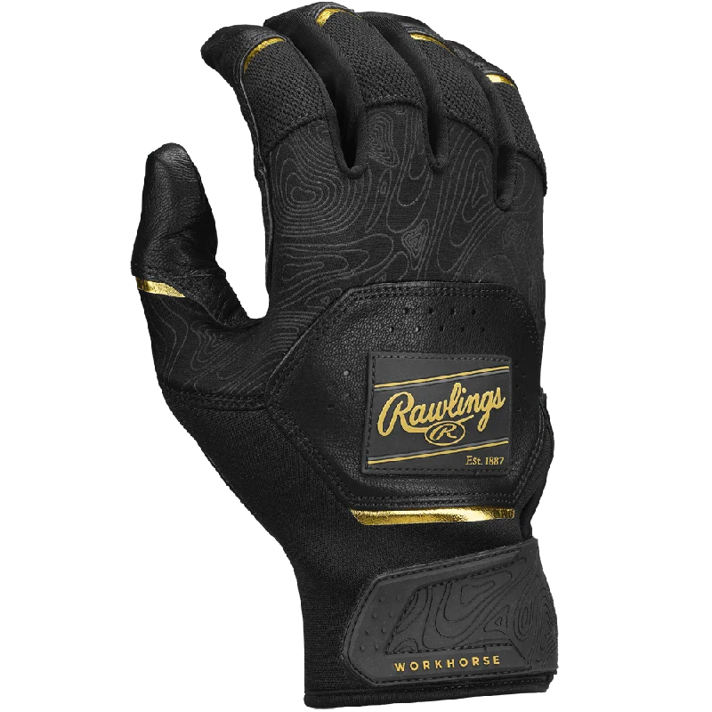 breathable video gloves -  Rawlings Workhorse Adult Batting Gloves: WH25BG