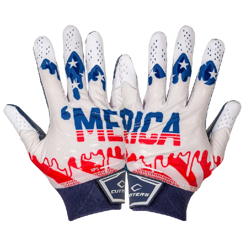 flexible knitting gloves -  'Merica Rev Pro 5.0 Limited-Edition Receiver Gloves