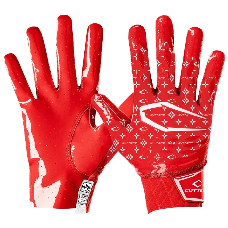 flexible ceramic gloves -  Red/White Lux Rev Pro 5.0 Limited-Edition Receiver Gloves