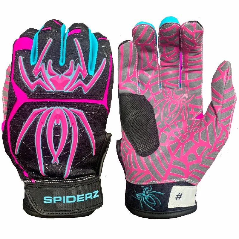 soft theatrical gloves -  Spiderz HYBRID Adult Batting Gloves: HYB