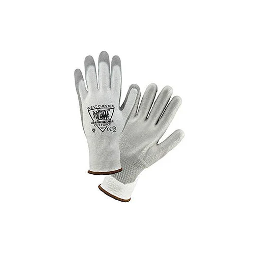 flexible wedding gloves -  West-Chester 720DWU/M White Dyneema Nitrile Cut Resistant Gloves, Medium