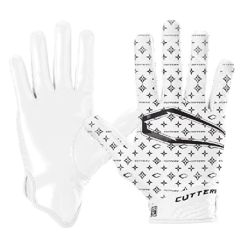 flexible pottery gloves -  White/Black Lux Rev 5.0 Limited-Edition Youth Receiver Gloves