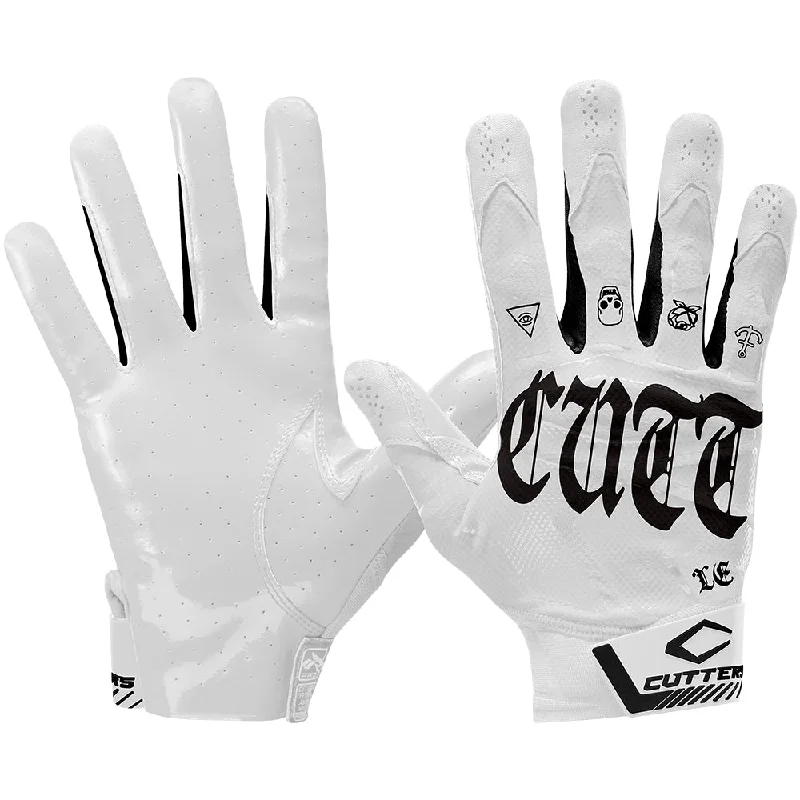 light video gloves -  White Tattoo Rev Pro 4.0 Limited-Edition Receiver Gloves