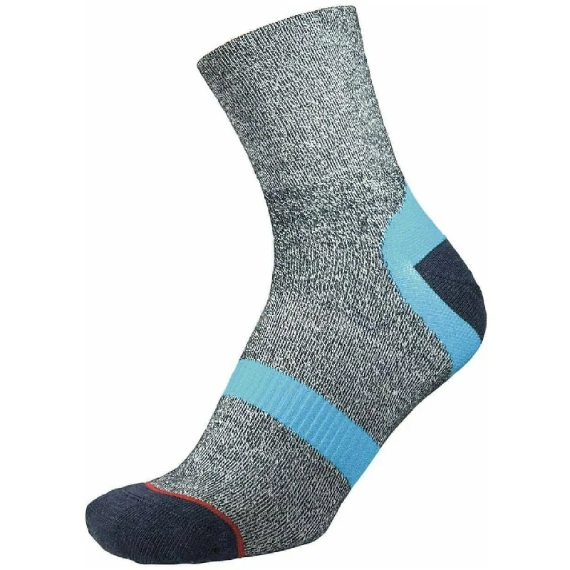 sock warranty vintage -  1000 Mile Approach Repreve Double Layer Womens Walking Socks - Navy