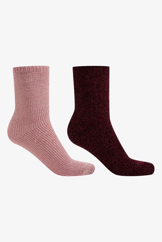 sock reviews vintage -  2 Pack Socks Burgundy & Pink