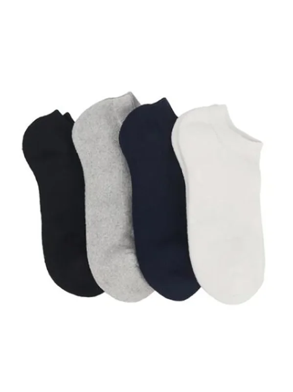 sock offers vintage -  Men's 4 Pair Plain Solid Thick Socks,Multi