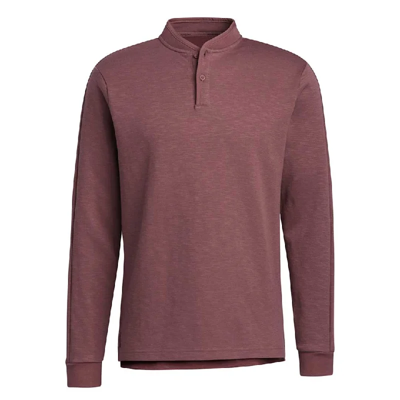 sock codes organic -  adidas - Men's Go-To Long Sleeve Henley Polo (HF6612)