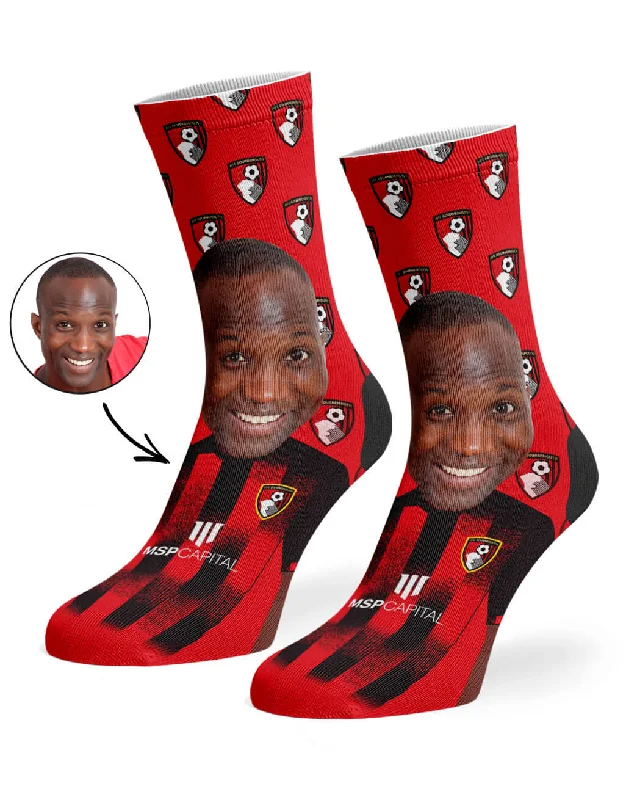 sock types minimalist -  AFC Bournemouth Fan Socks