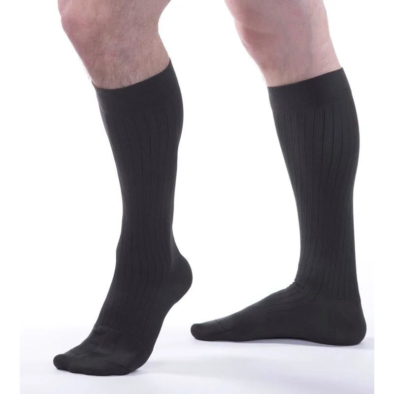 sock exchanges minimalist -  Allegro Premium Men's Microfiber/Cotton Socks 15-20 mmHg #108