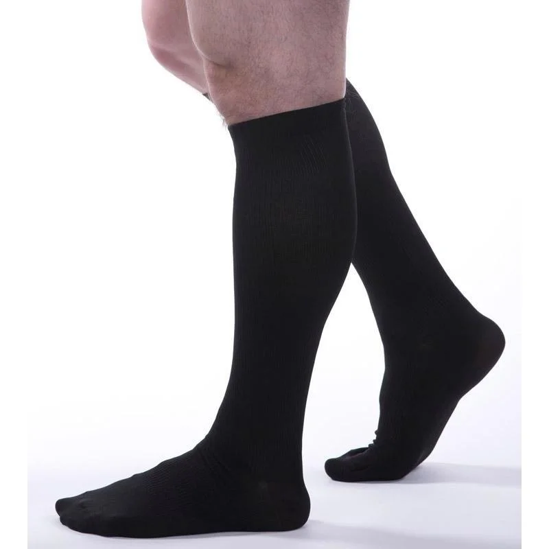 sock warranty organic -  Allegro Essential Men's Ribbed Knee High 15-20 mmHg, Clearance