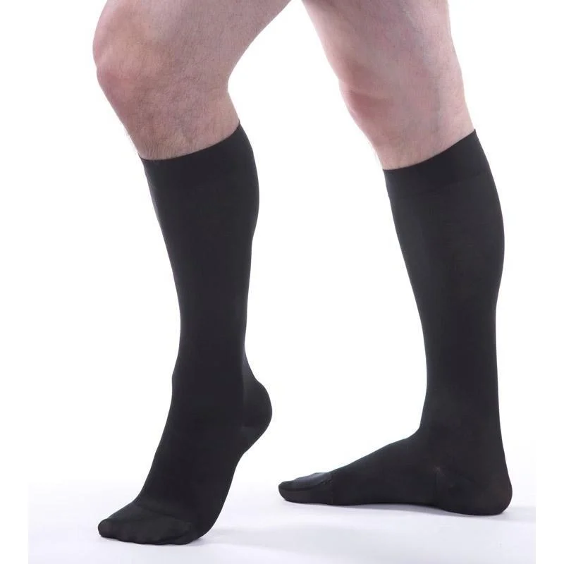 sock reviews bold -  Allegro Soft Microfiber Knee High 15-20 mmHg, Clearance