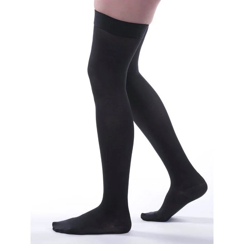 sock drying bold -  Allegro Soft Microfiber Thigh High 15-20 mmHg #260