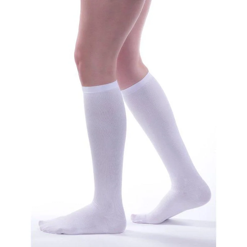 sock singles minimalist -  Allegro Premium Women's Ribbed Dress Socks 8-15 mmHg, Clearance