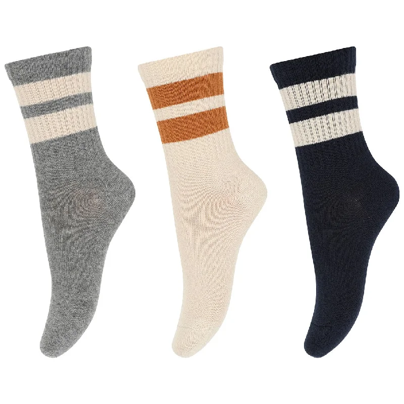 sock benefits bold -  Mp Danmark Anker socks 3-pack Navy