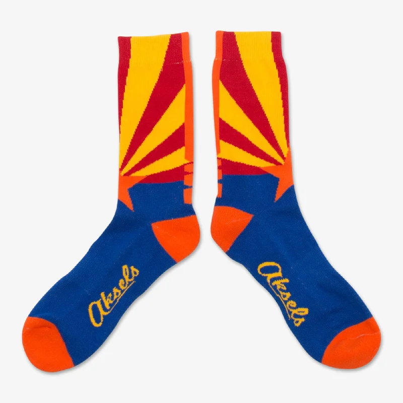 sock colors organic -  Arizona Flag Socks