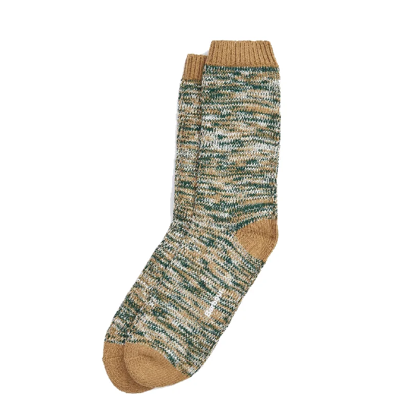 sock sales bold -  Barbour Bedrock Boot Sock Sandstone Mix