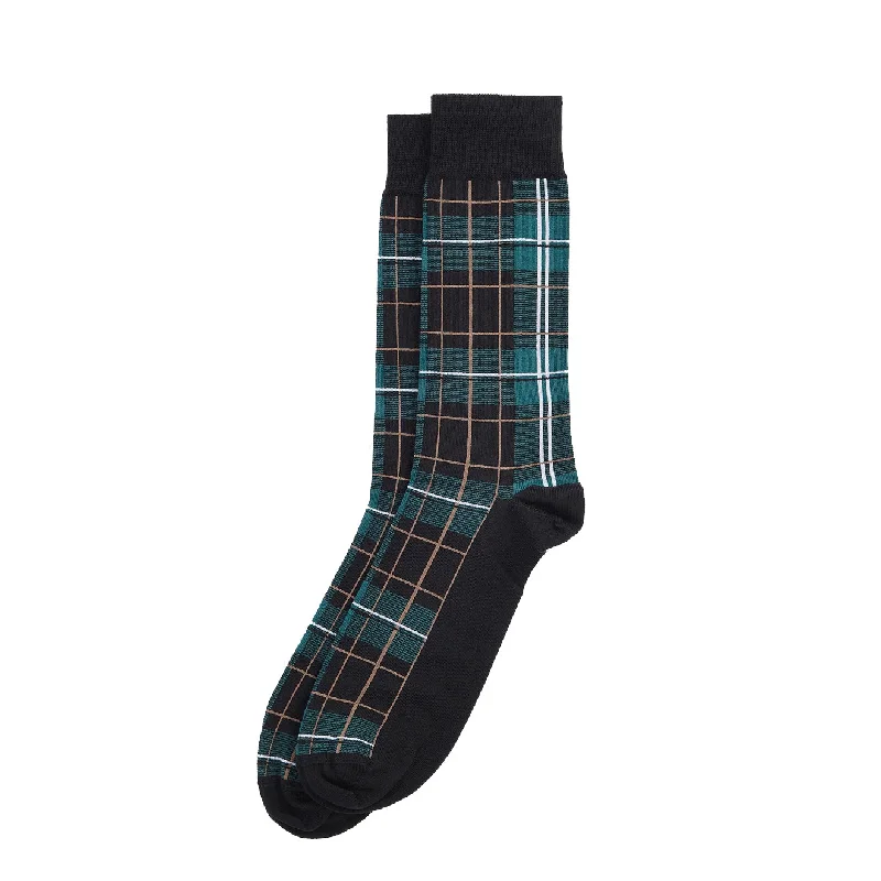 sock brands bold -  Barbour Blyth Sock Green Loch Tartan