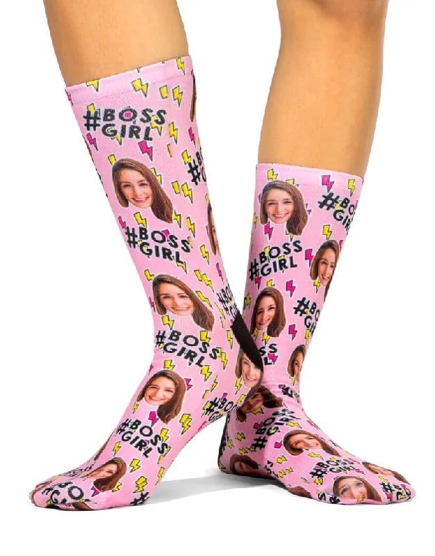 sock comfort bold -  #BossGirl Socks