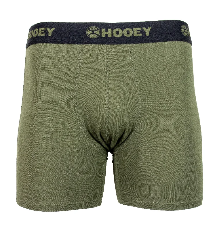 sock promotions vintage -  "Hooey Briefs" Olive & Black 2-Pack