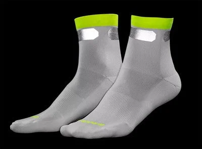 sock selection bold -  Brooks Carbonite Hi-Viz Quarter Sock