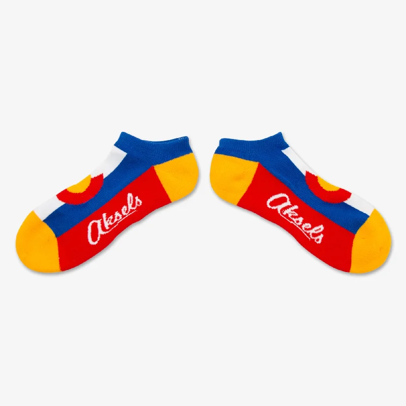 sock reviews bold -  Colorado Flag Ankle Socks