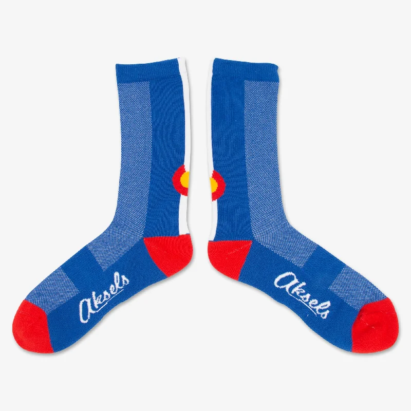 sock sets bold -  COOLMAX Colorado Flag Socks