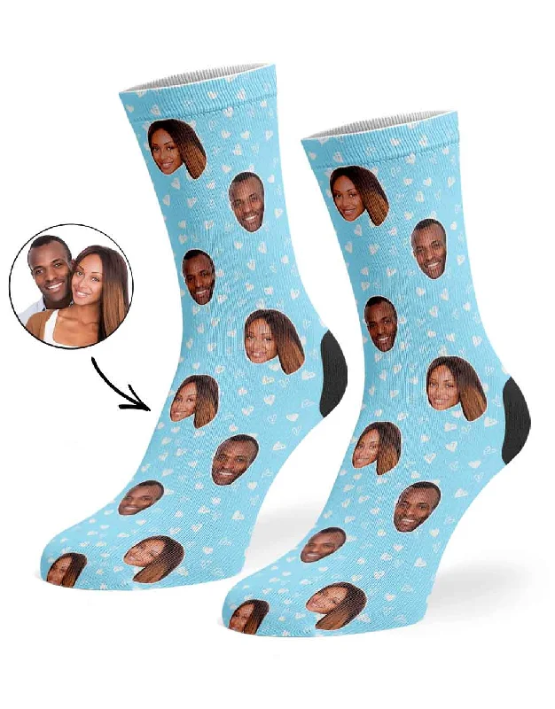 sock variety minimalist -  Couples Face Hearts Socks