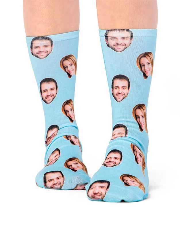 sock ratings minimalist -  Couple Face Socks