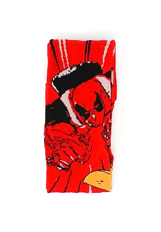 sock materials bold -  Deadpool Taco