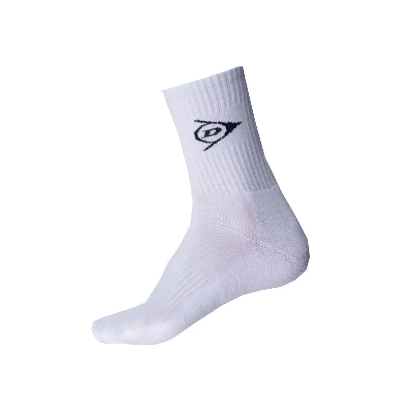 sock selection bold -  Dunlop Men's Crew Socks - 3 Pack White