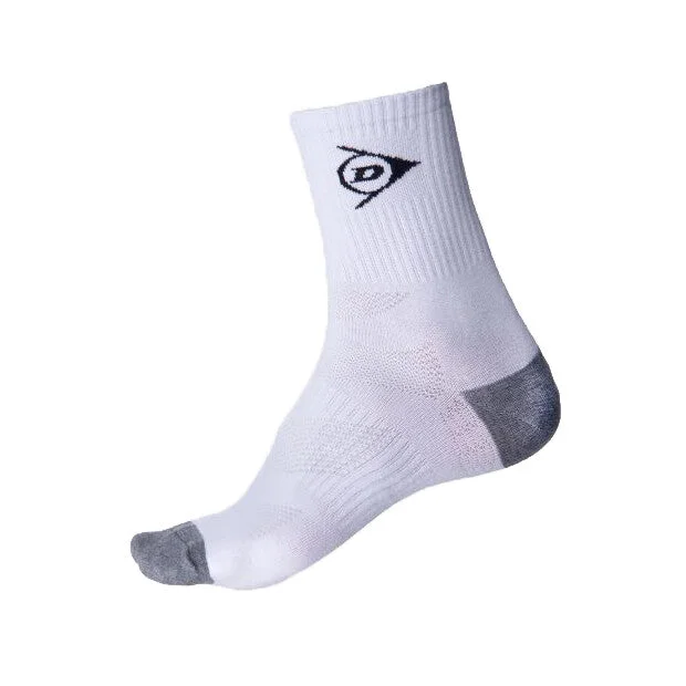 sock uses organic -  Dunlop Men's Sport Socks - White