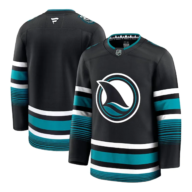 sock fashion minimalist -  Fanatics Premium Senior Alternate Jersey - San Jose Sharks