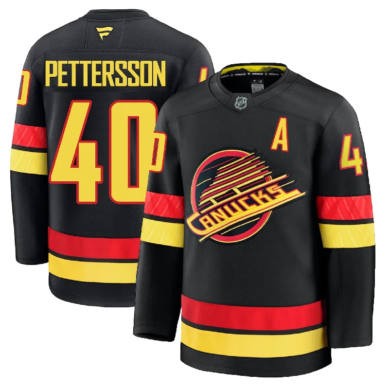 sock coupons minimalist -  Fanatics Premium Senior Alternate Jersey - Vancouver Canucks Elias Pettersson