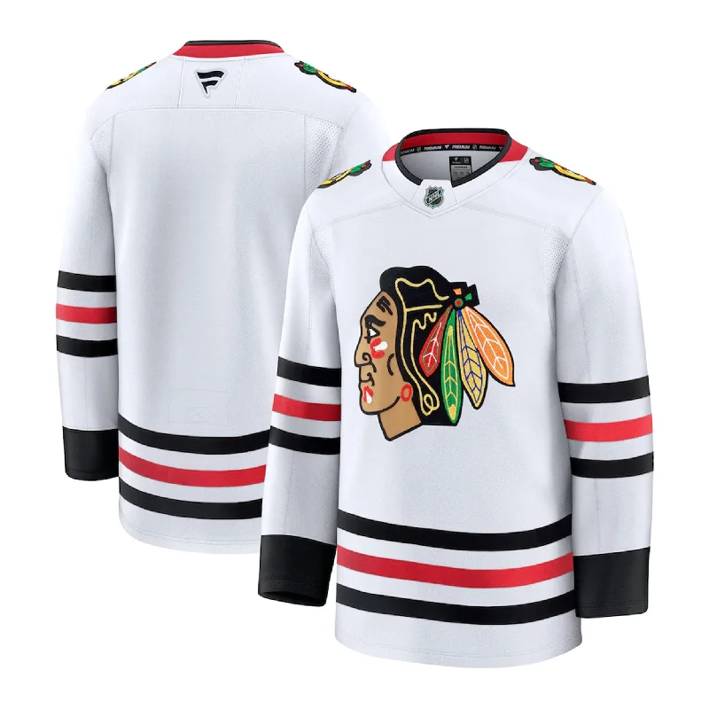 sock deals organic -  Fanatics Premium Senior Away Jersey - Chicago Blackhawks