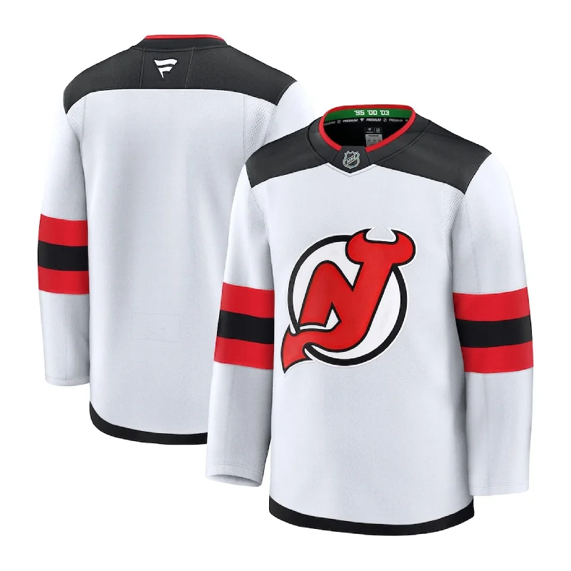 sock drying vintage -  Fanatics Premium Senior Away Jersey - New Jersey Devils