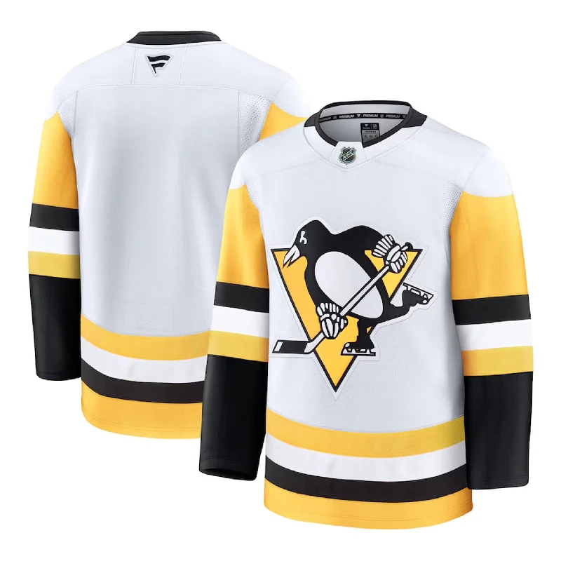 sock patterns minimalist -  Fanatics Premium Senior Away Jersey - Pittsburgh Penguins