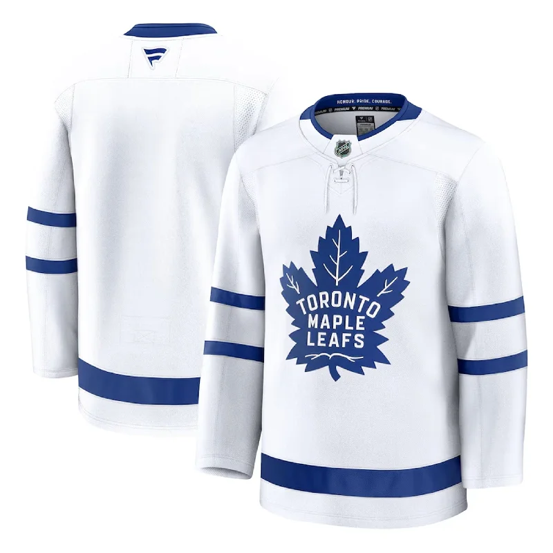 sock codes minimalist -  Fanatics Premium Senior Away Jersey - Toronto Maple Leafs