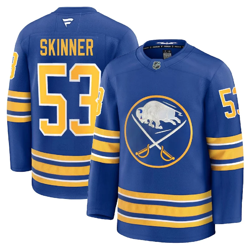 sock guarantee bold -  Fanatics Premium Senior Home Jersey - Buffalo Sabres Jeff Skinner