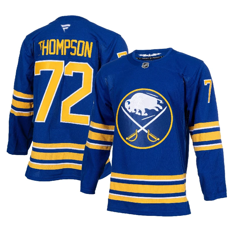 sock codes bold -  Fanatics Premium Senior Home Jersey - Buffalo Sabres Tage Thompson